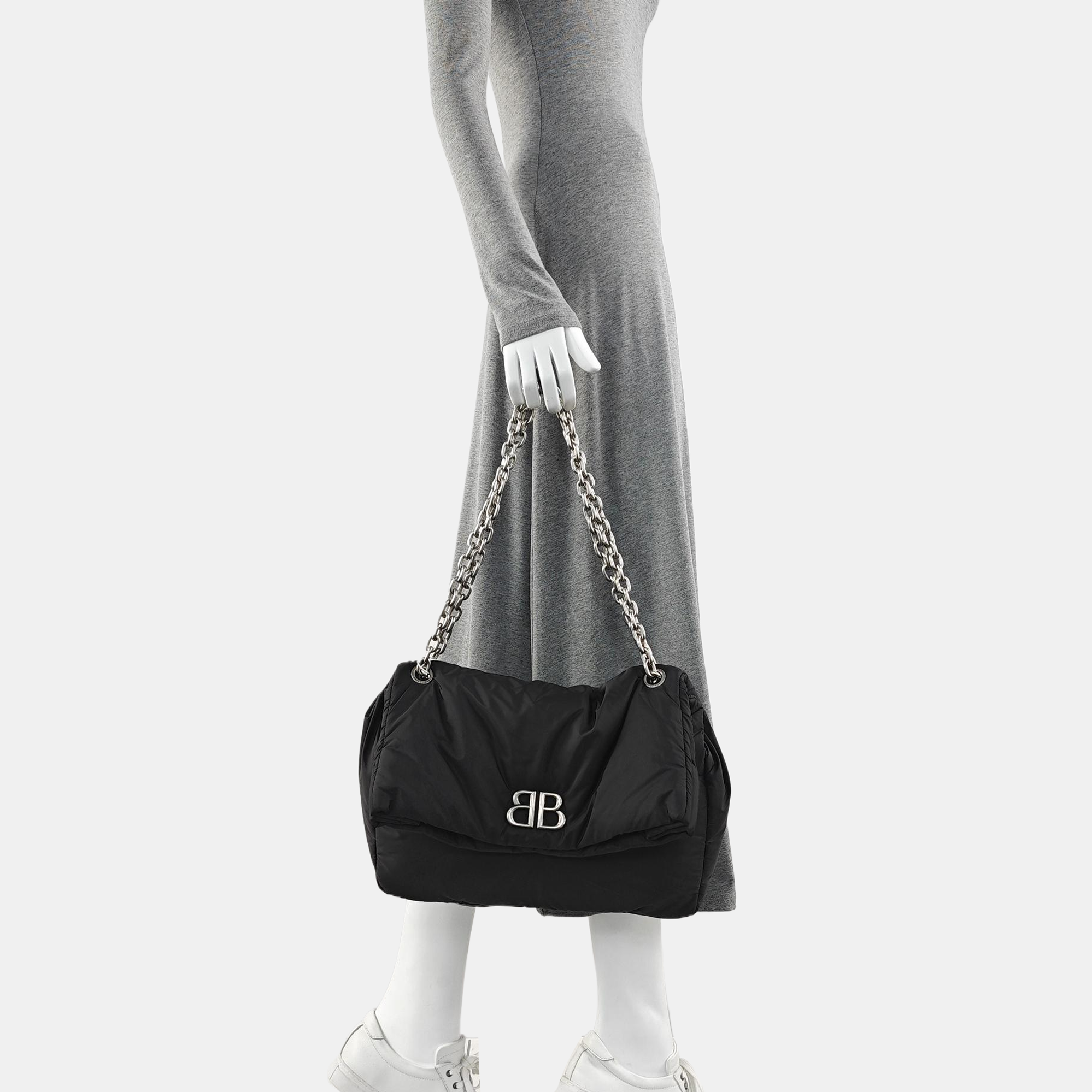 Monaco Medium Nylon Black