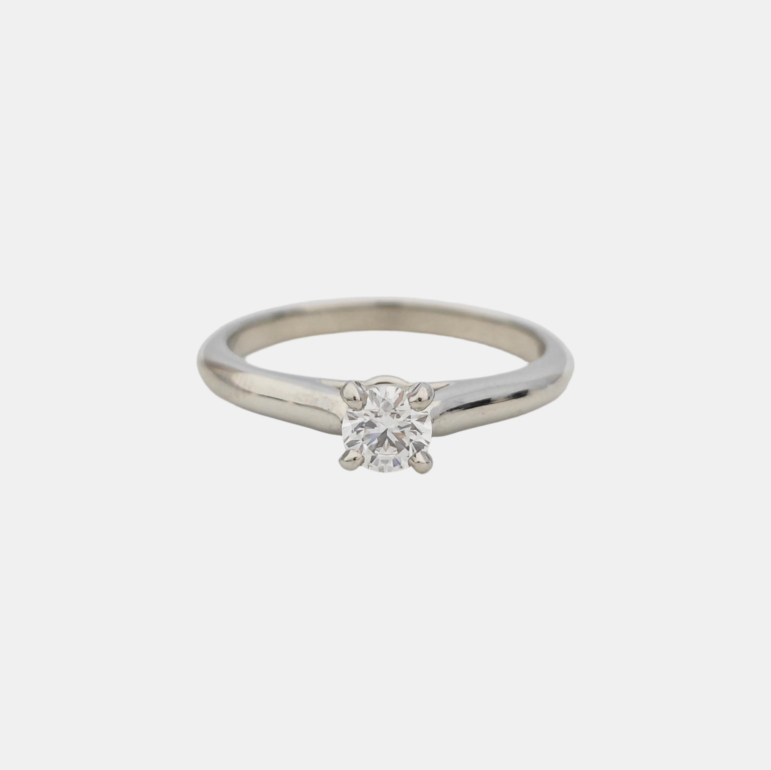 Platinum 950 Silver Ring EU 49