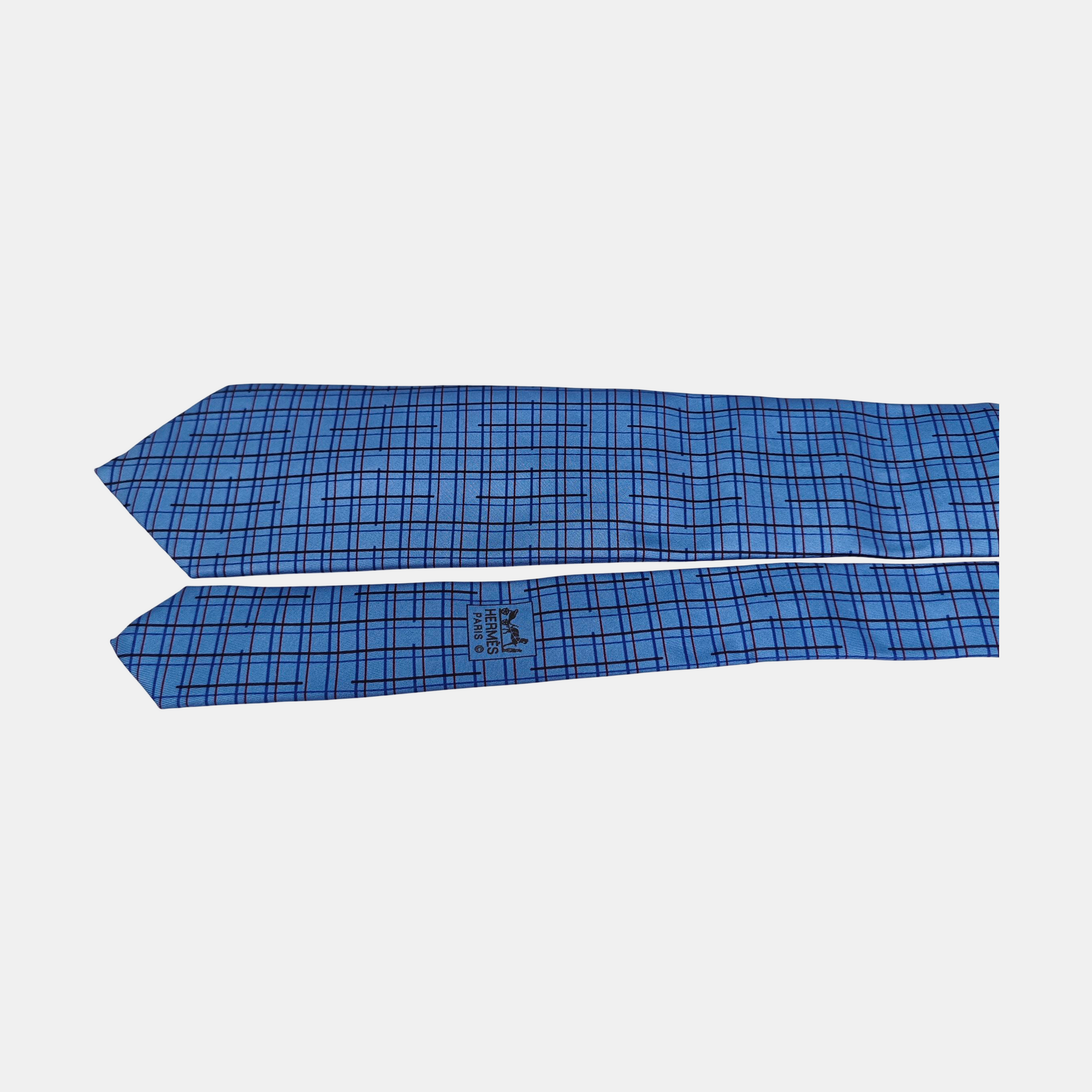 Mulberry Silk Tie Blue