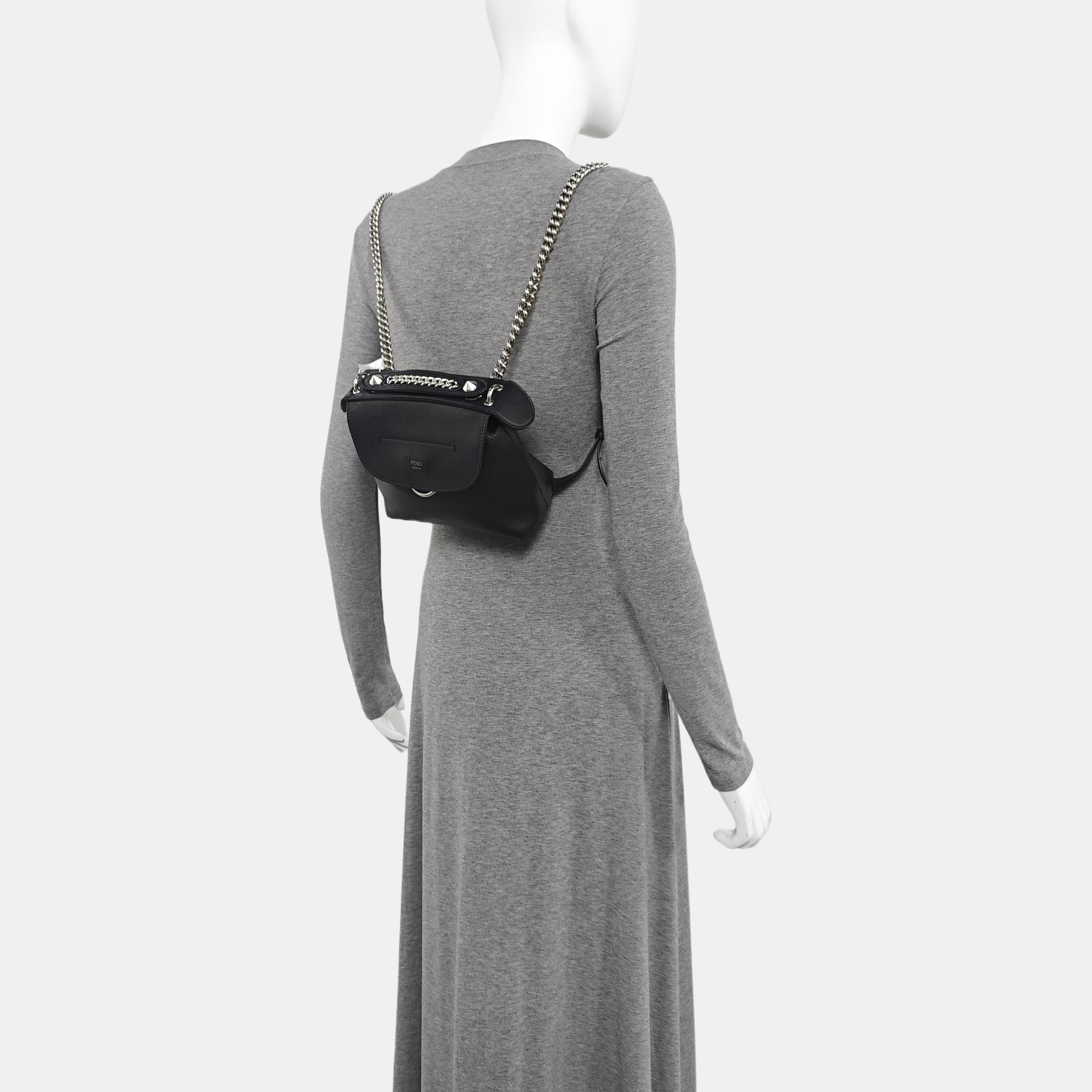 Back To School Mini Calfskin Black