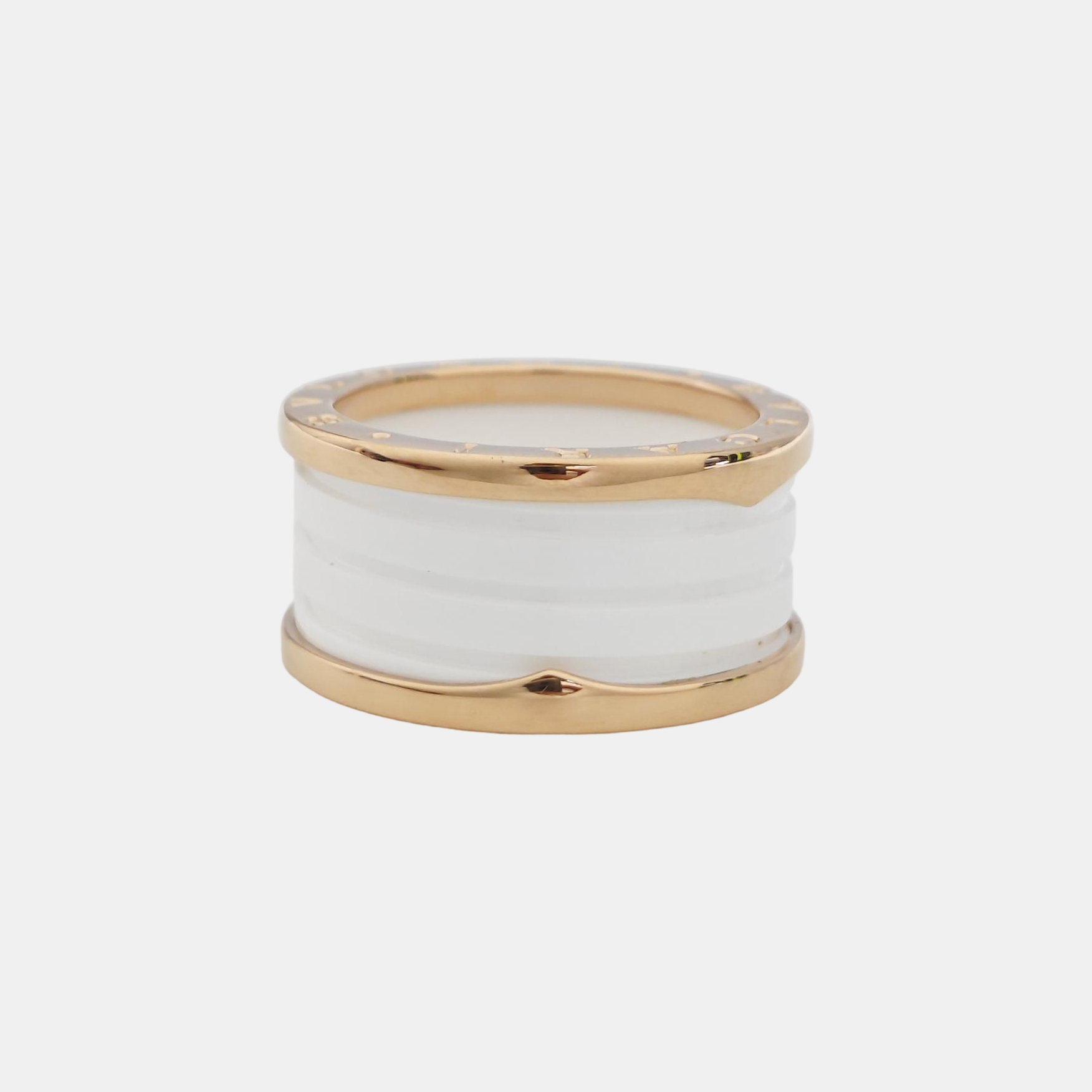 B.ZERO1 18k Rose Gold Ring EU 60