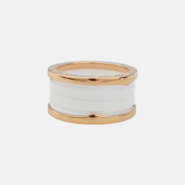 B.ZERO1 18k Rose Gold Ring EU 60
