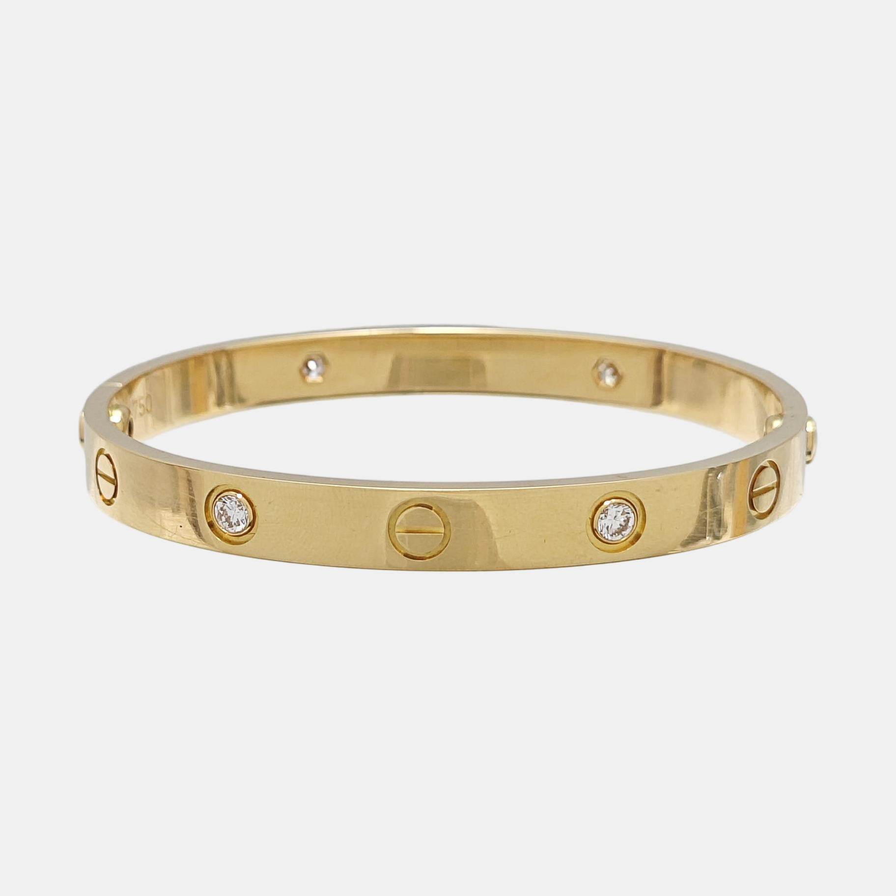LOVE 18k Gold Bangle