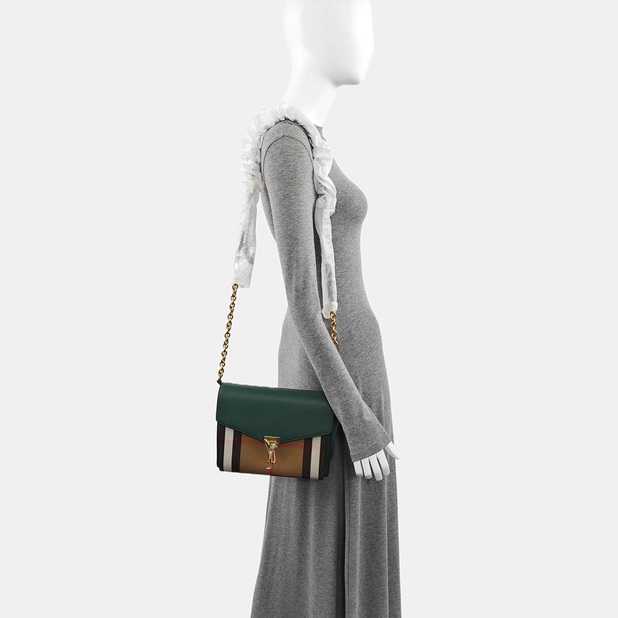 Macken Small Patchwork Green