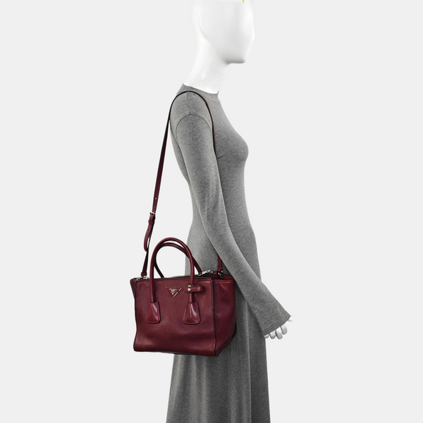 Calfskin Tote Bag Red