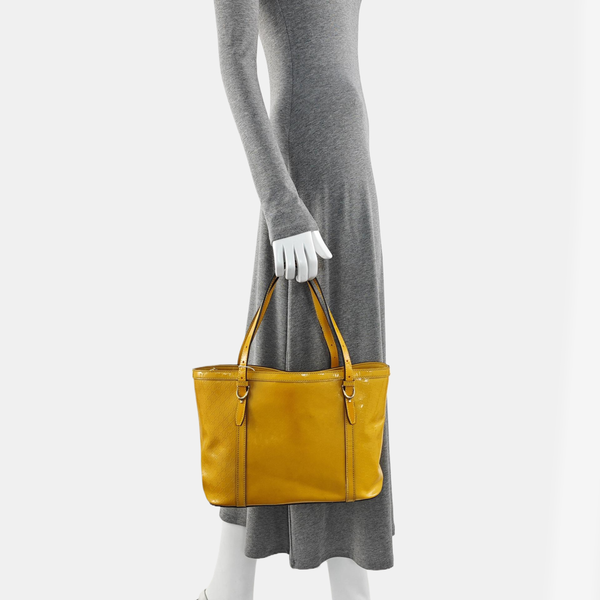 Microguccissima Monogram Calfskin Yellow