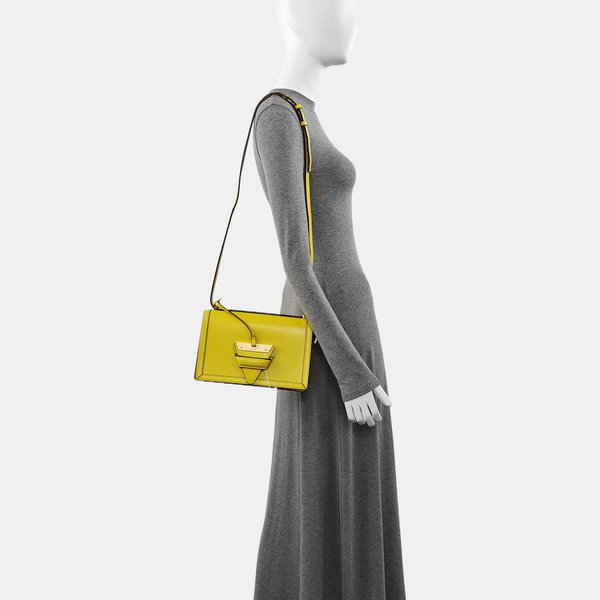 Barcelona Medium Calfskin Yellow