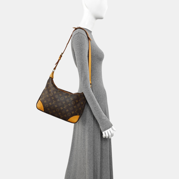 BOULOGNE Monogram Coated Canvas Brown