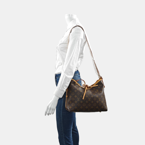 CARRYALL PM Monogram Coated Canvas Brown
