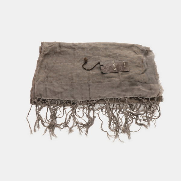 Cotton Scarf Brown