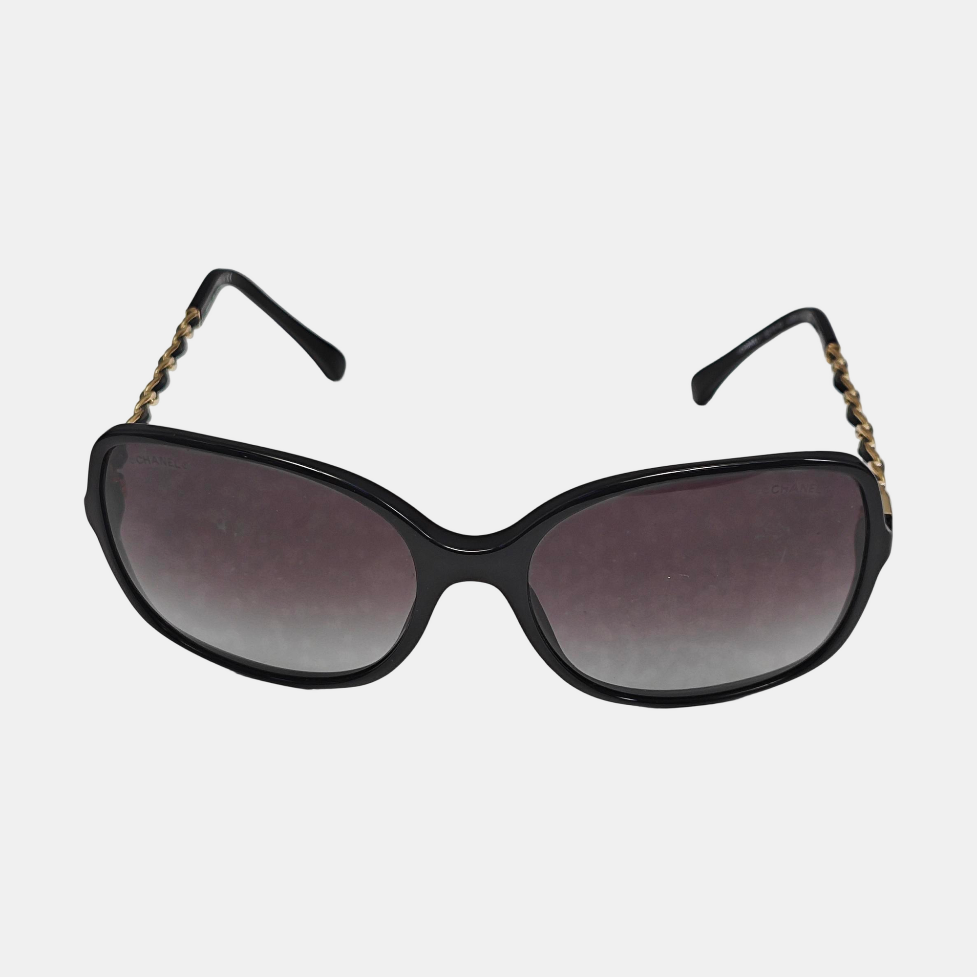 Gafas de sol sintéticas negras