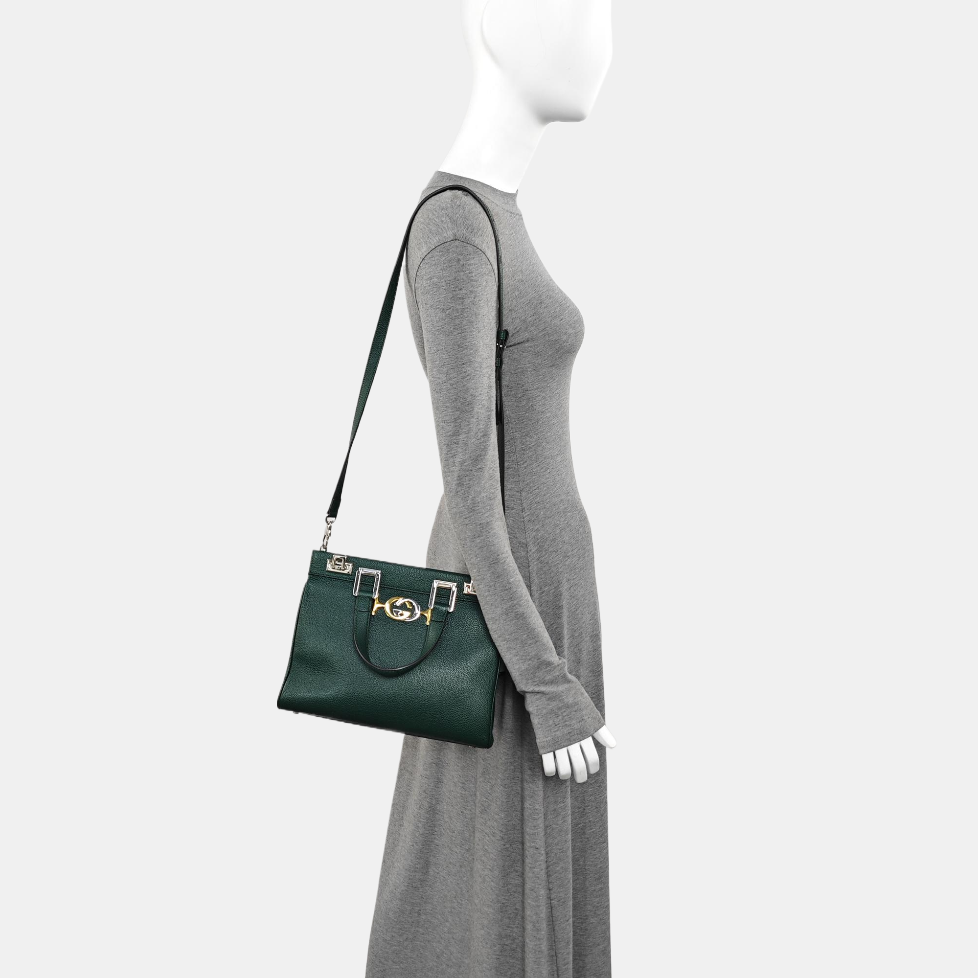 Zumi Small Calfskin Green