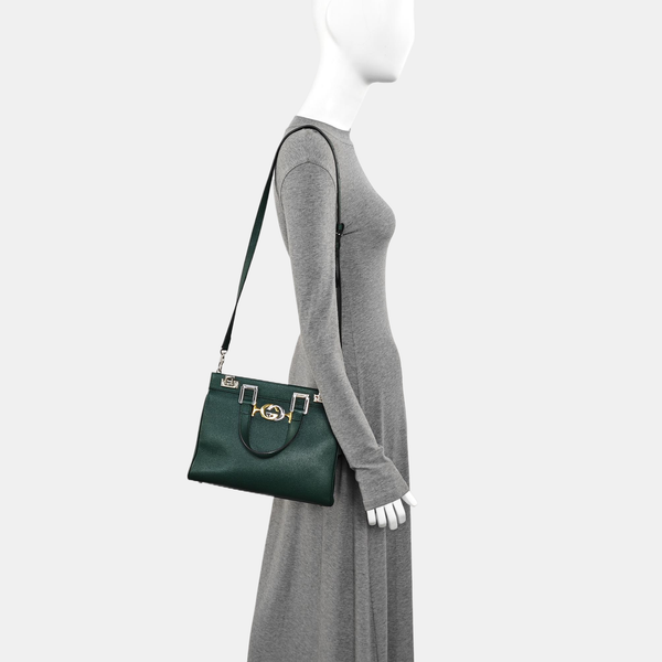 Zumi Small Calfskin Green