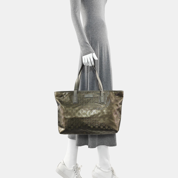 GG Imprime Monogram Coated Canvas Beige