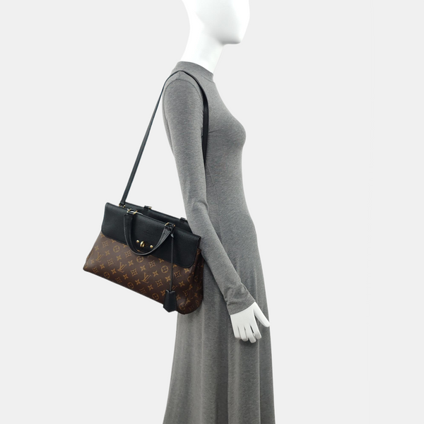 VÉNUS Monogram Coated Canvas Brown