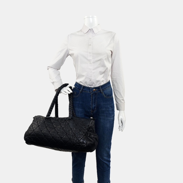 Quilted Lambskin Black