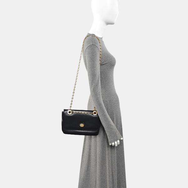 Marina Small Calfskin Black