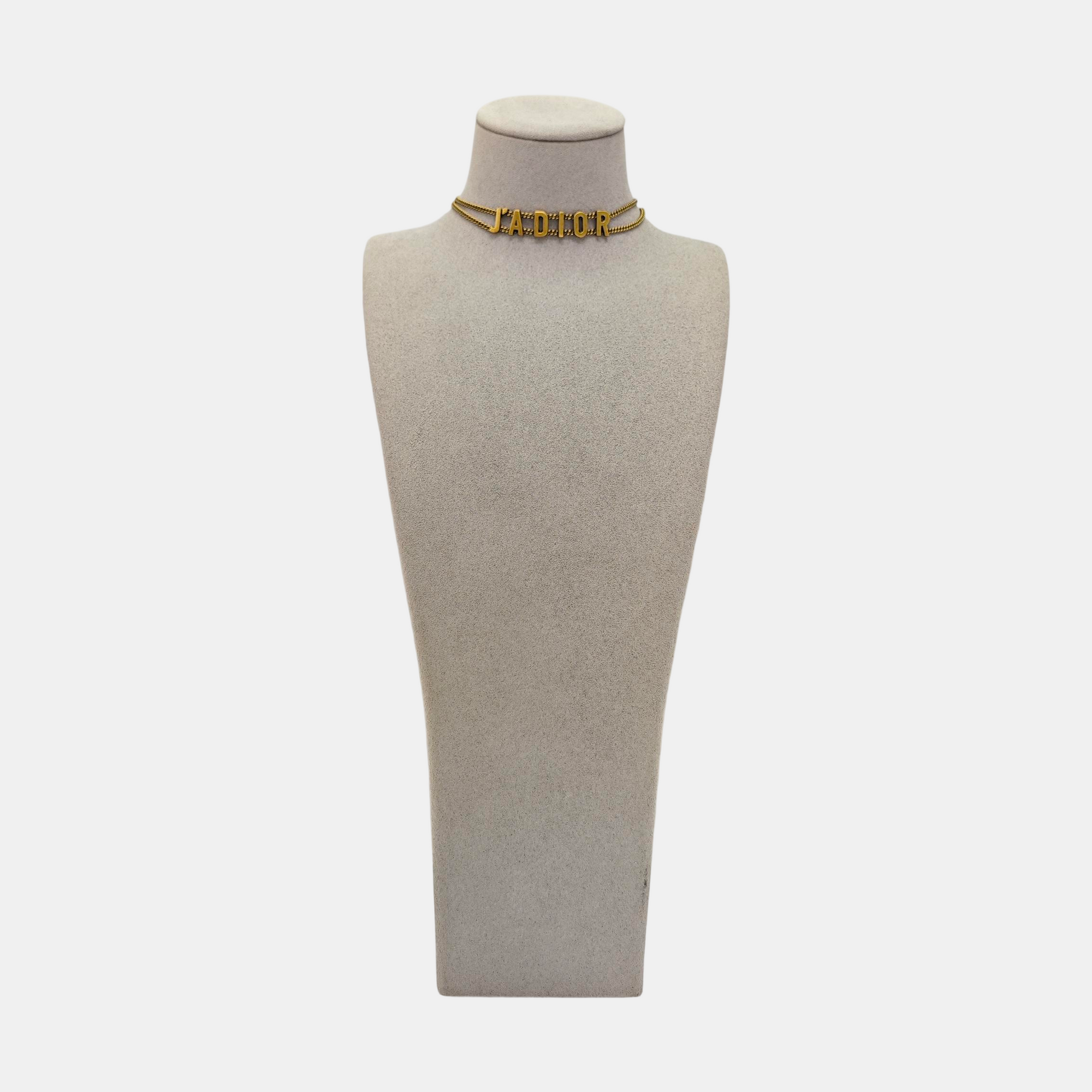 J'adior Metal Gold Necklace