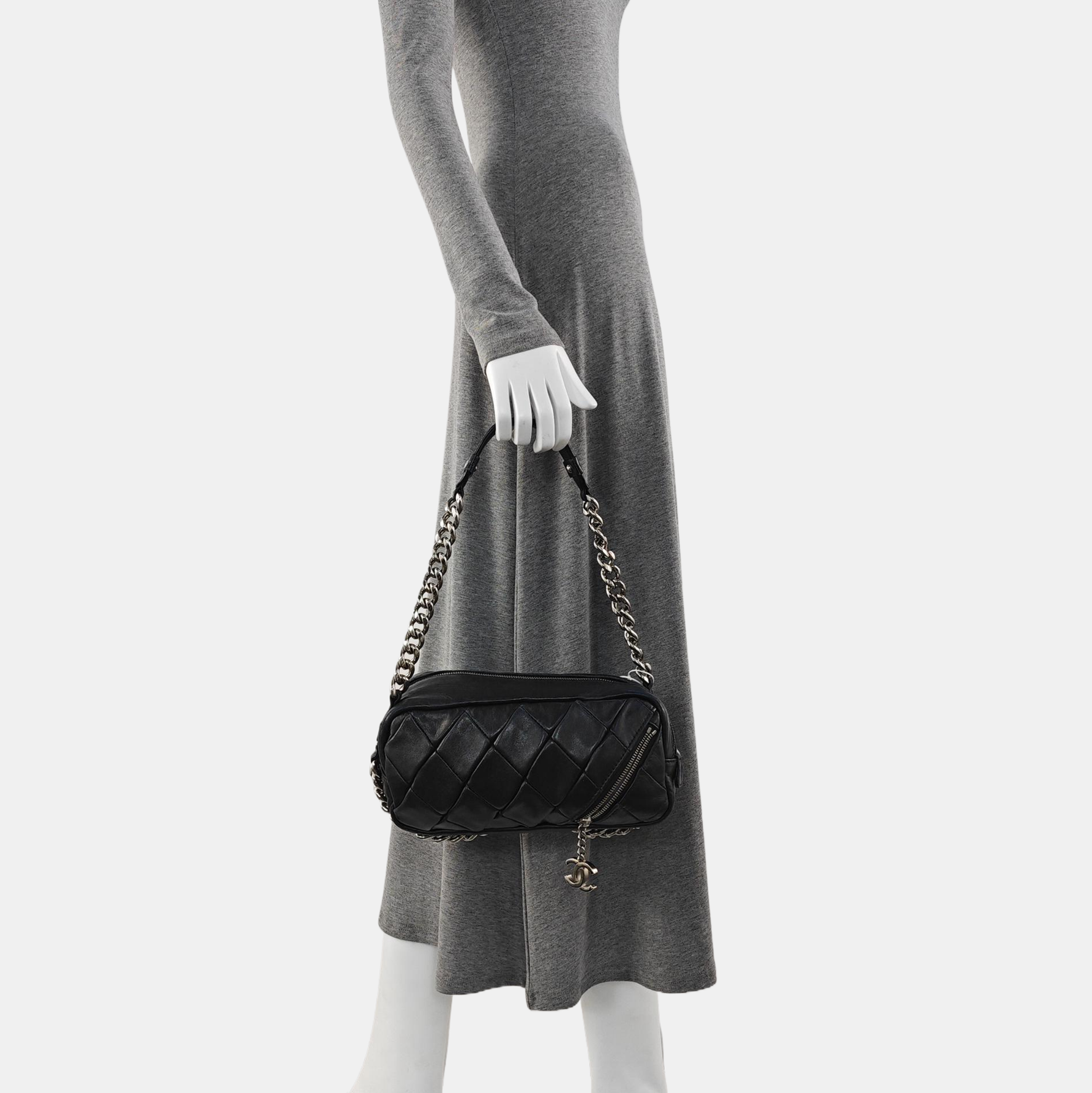 Quilted Lambskin Black