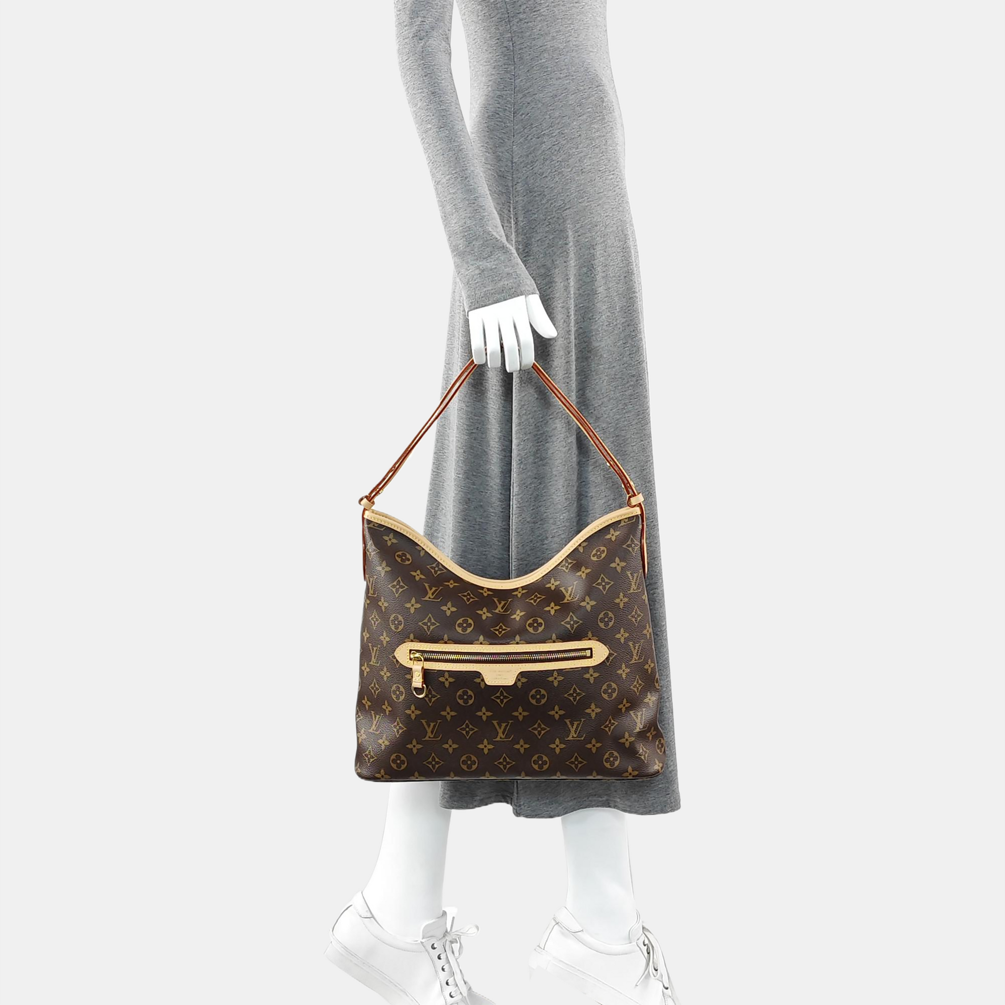 Line Up Monogram Coated Canvas Brown