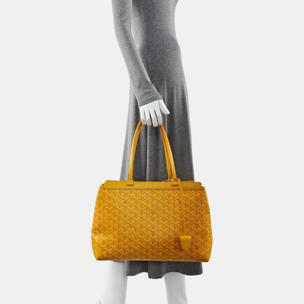 Bellechasse Biaude PM Coated Canvas Yellow
