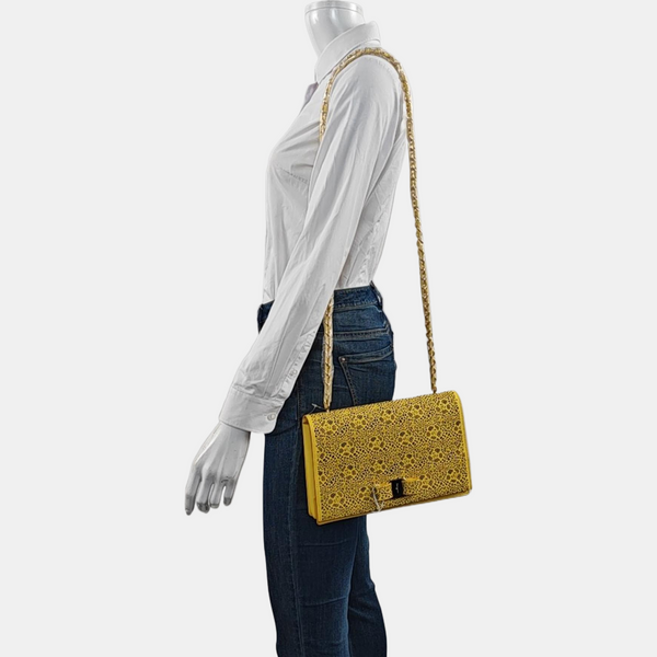 Ginny Calfskin Yellow