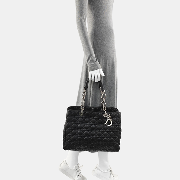 Dior Soft Cannage Calfskin Black