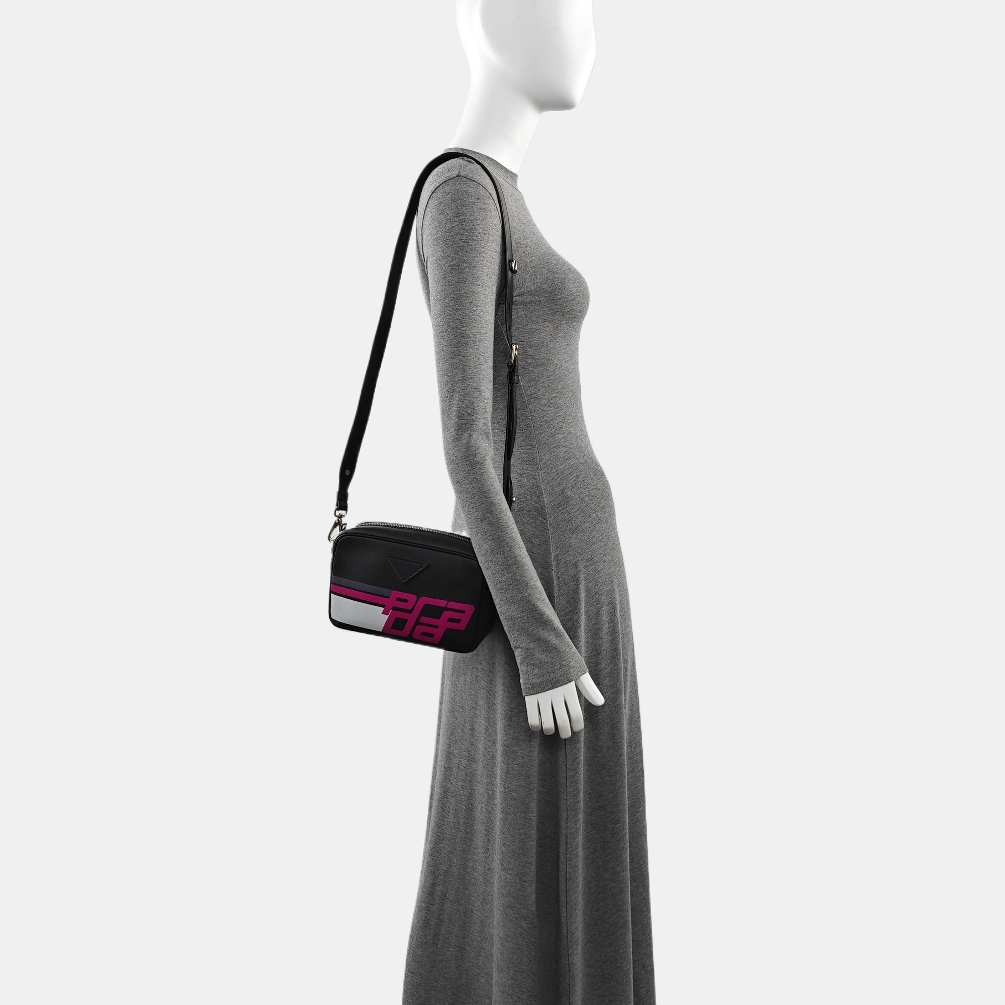 Calfskin Shoulder Bag Black