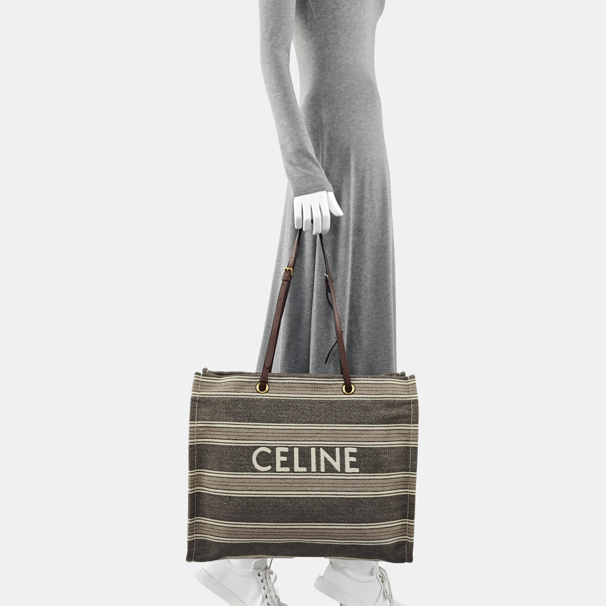 CABAS CELINE Large Fabric Multicolor