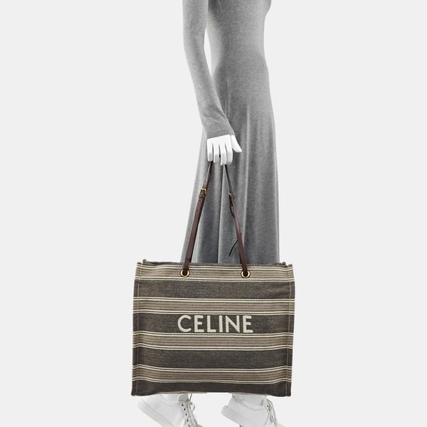CABAS CELINE Large Fabric Multicolor