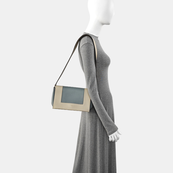 Authenticated pre-owned  FRAME Medium Calfskin Multicolor - Shoulder Bag at Looply