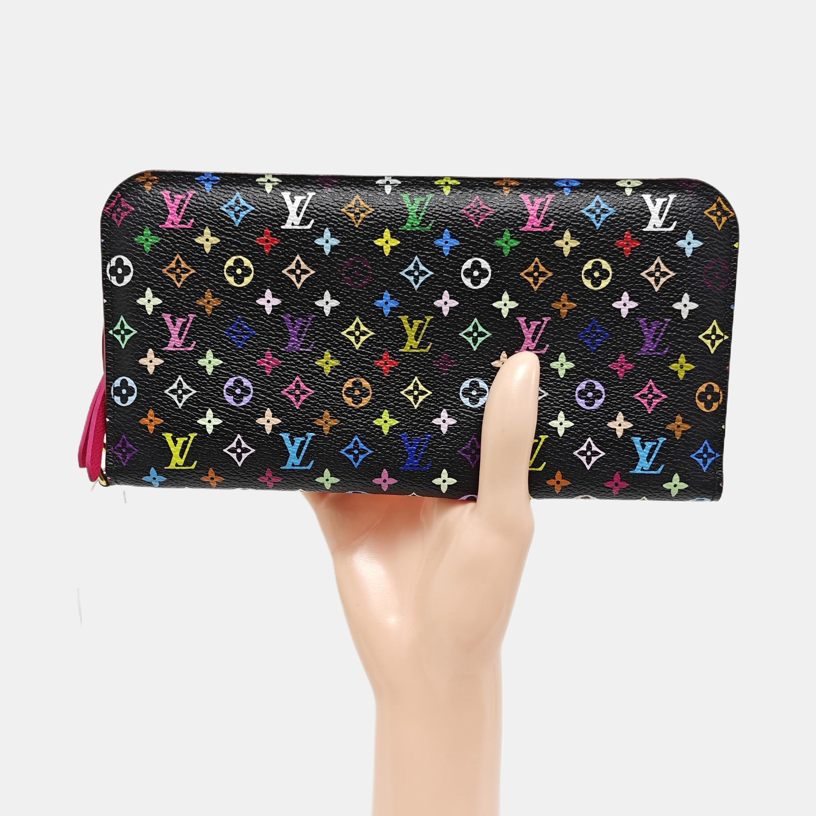 LV × TM INSOLITE Monogram Coated Canvas Black