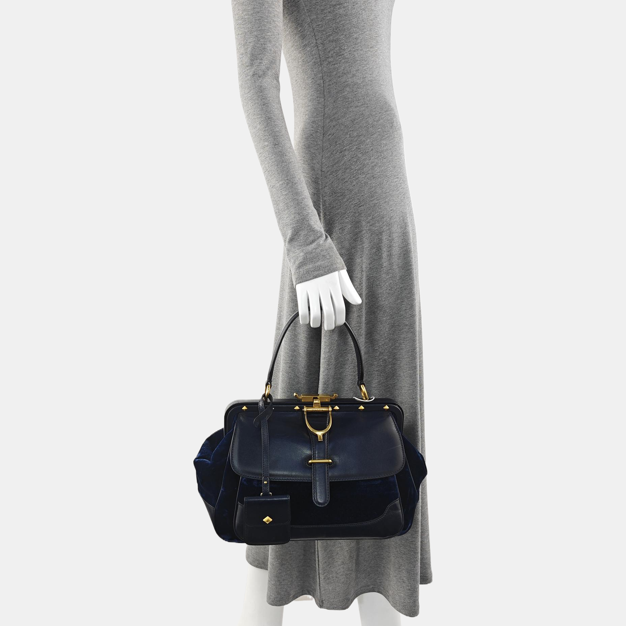 Calfskin Tote Bag Blue