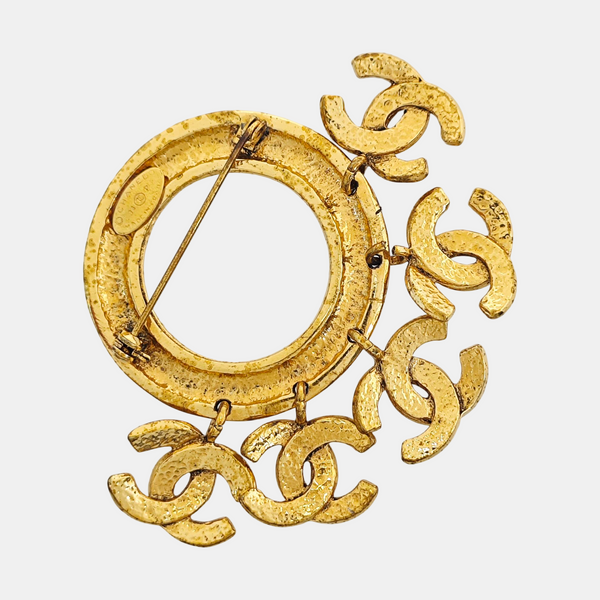 Gold Plated Brooch