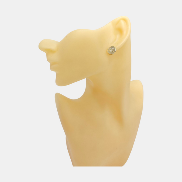 Metal Gold Stud Earrings