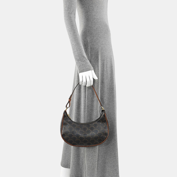 AVA Small Coated Canvas Brown