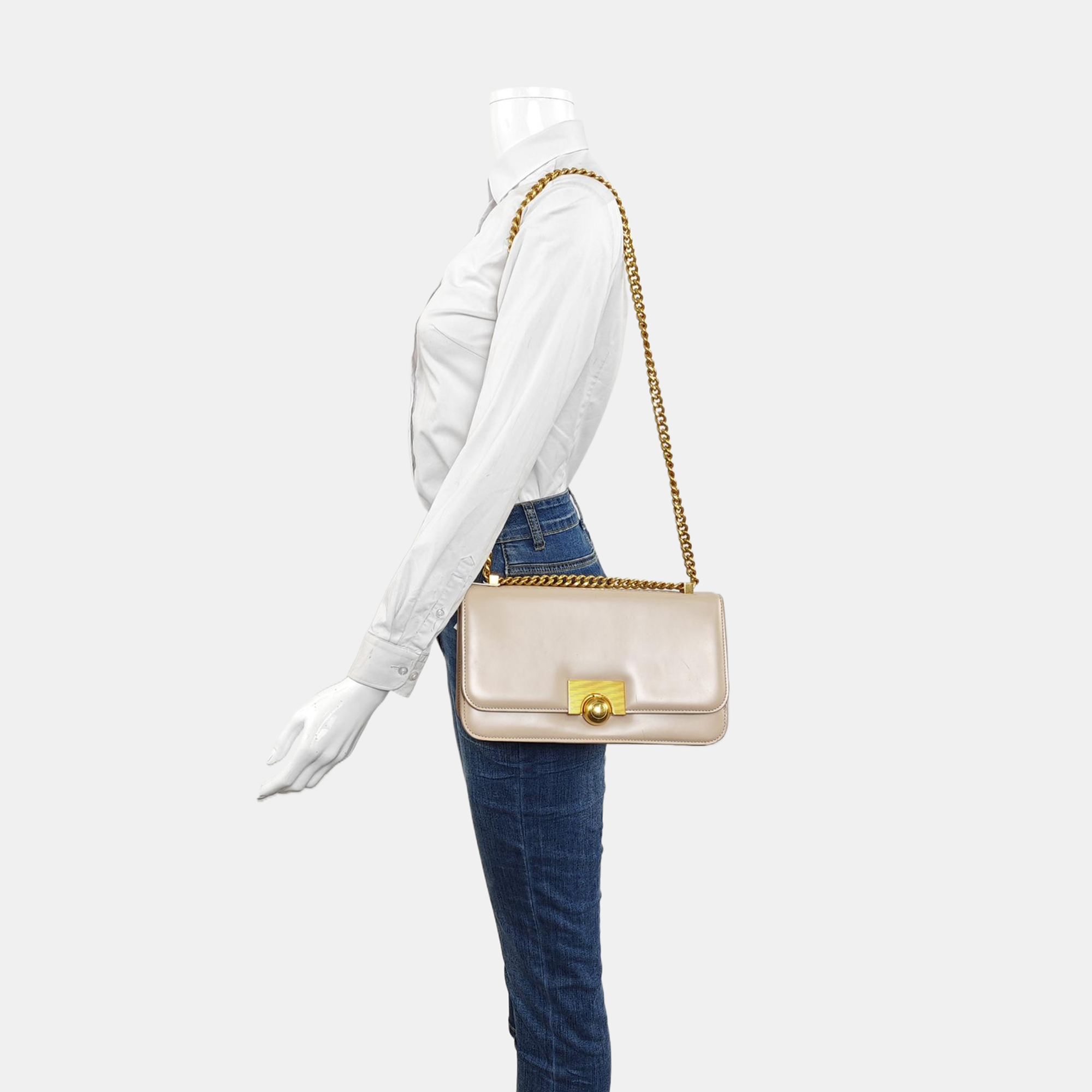 BV Classic Calfskin Beige