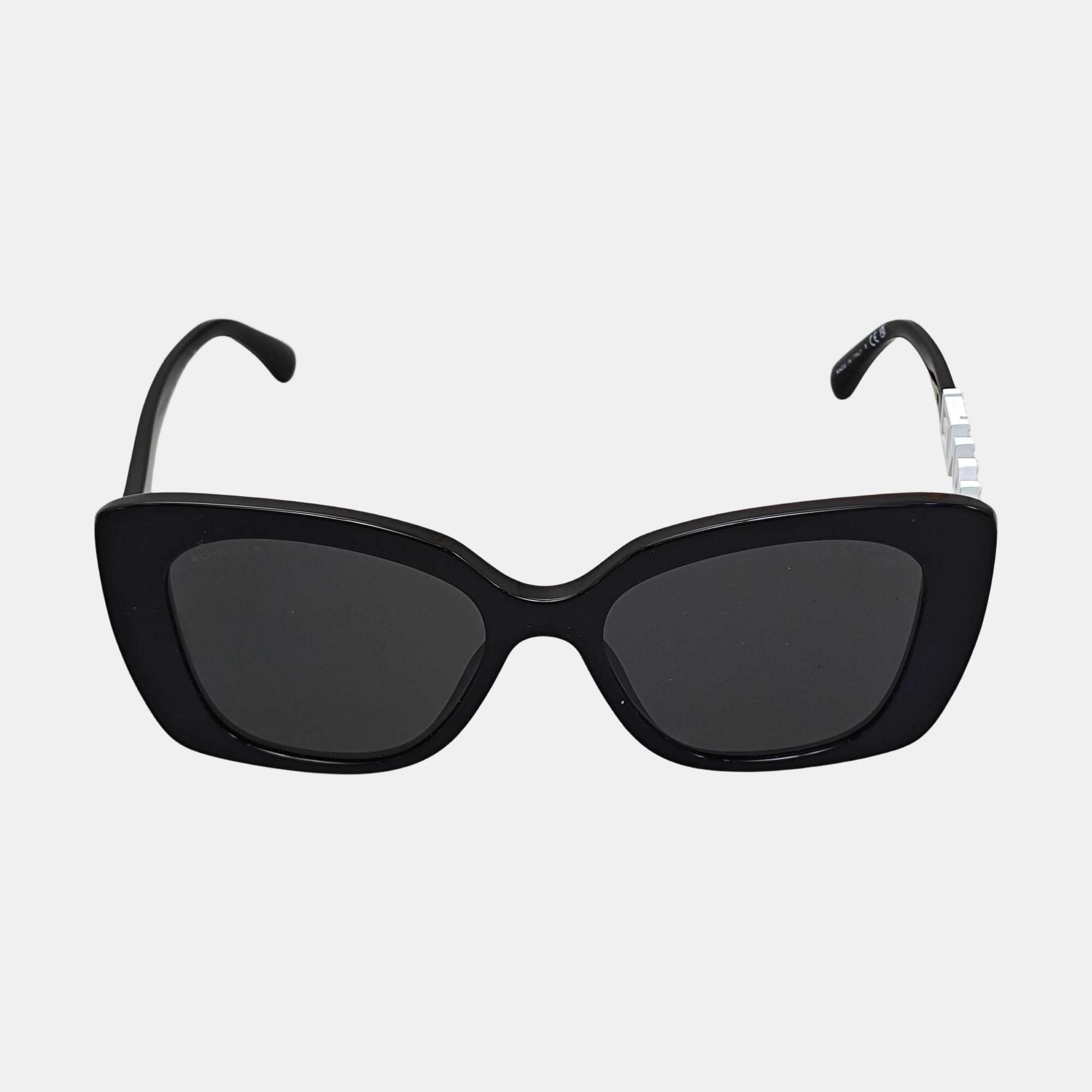 Synthetic Sunglasses Black