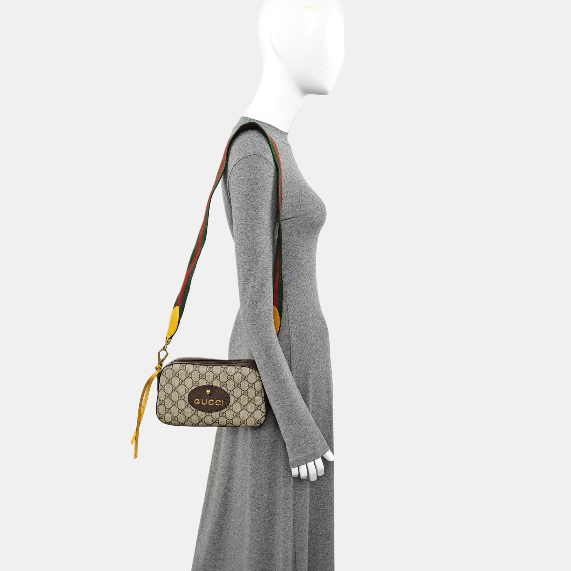 Neo Vintage Monogram Coated Canvas Beige