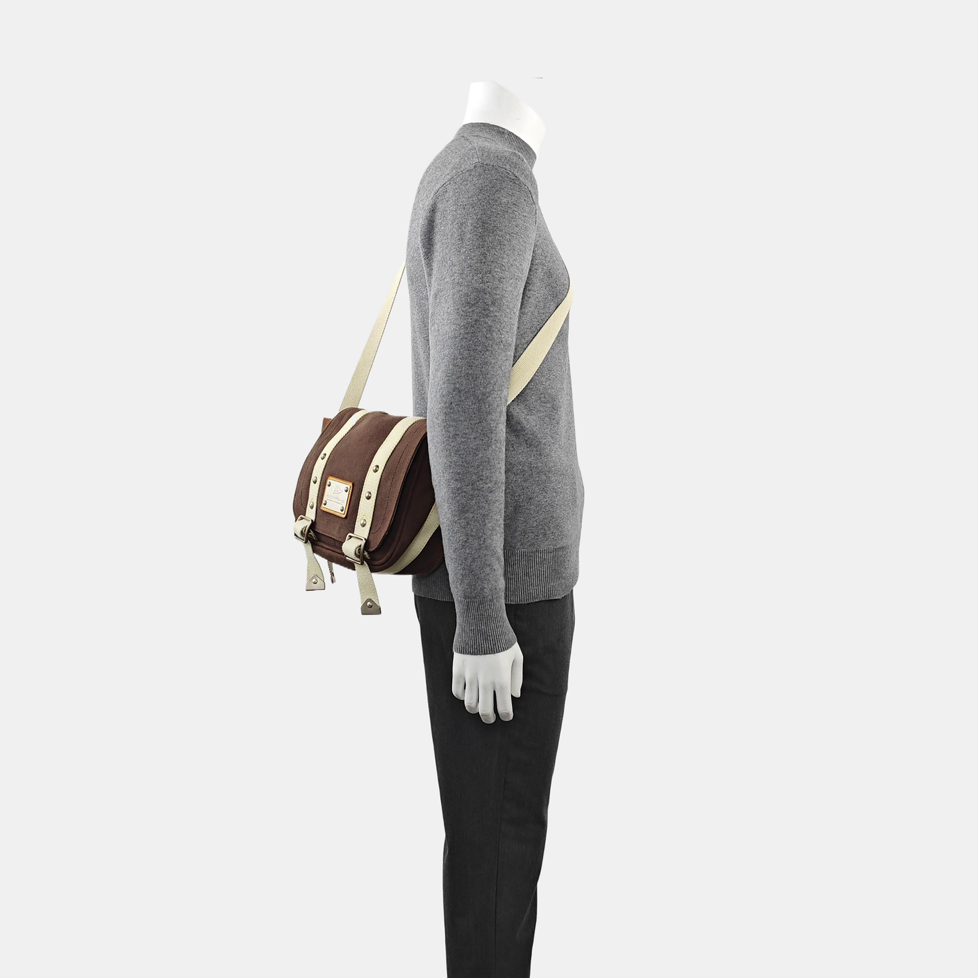 ANTIGUA PM Canvas Brown