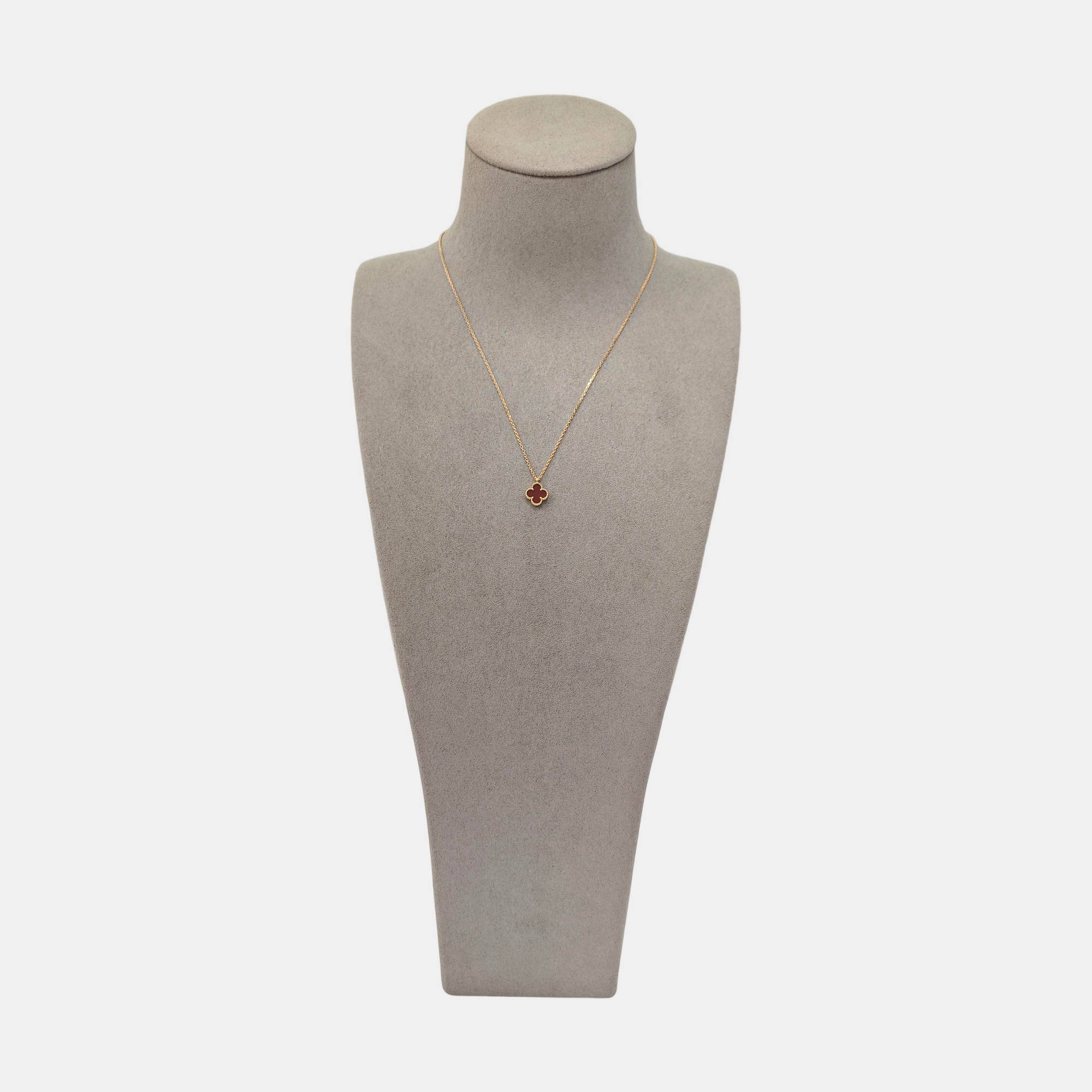 Sweet Alhambra 18k Rose Gold Necklace