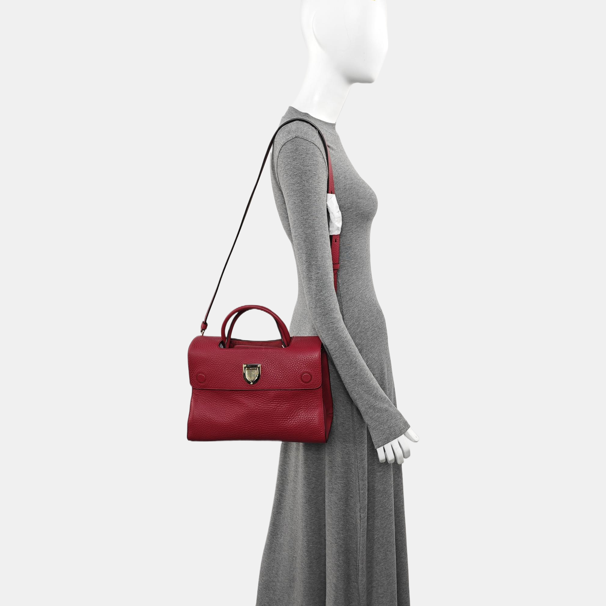 Diorever Calfskin Red