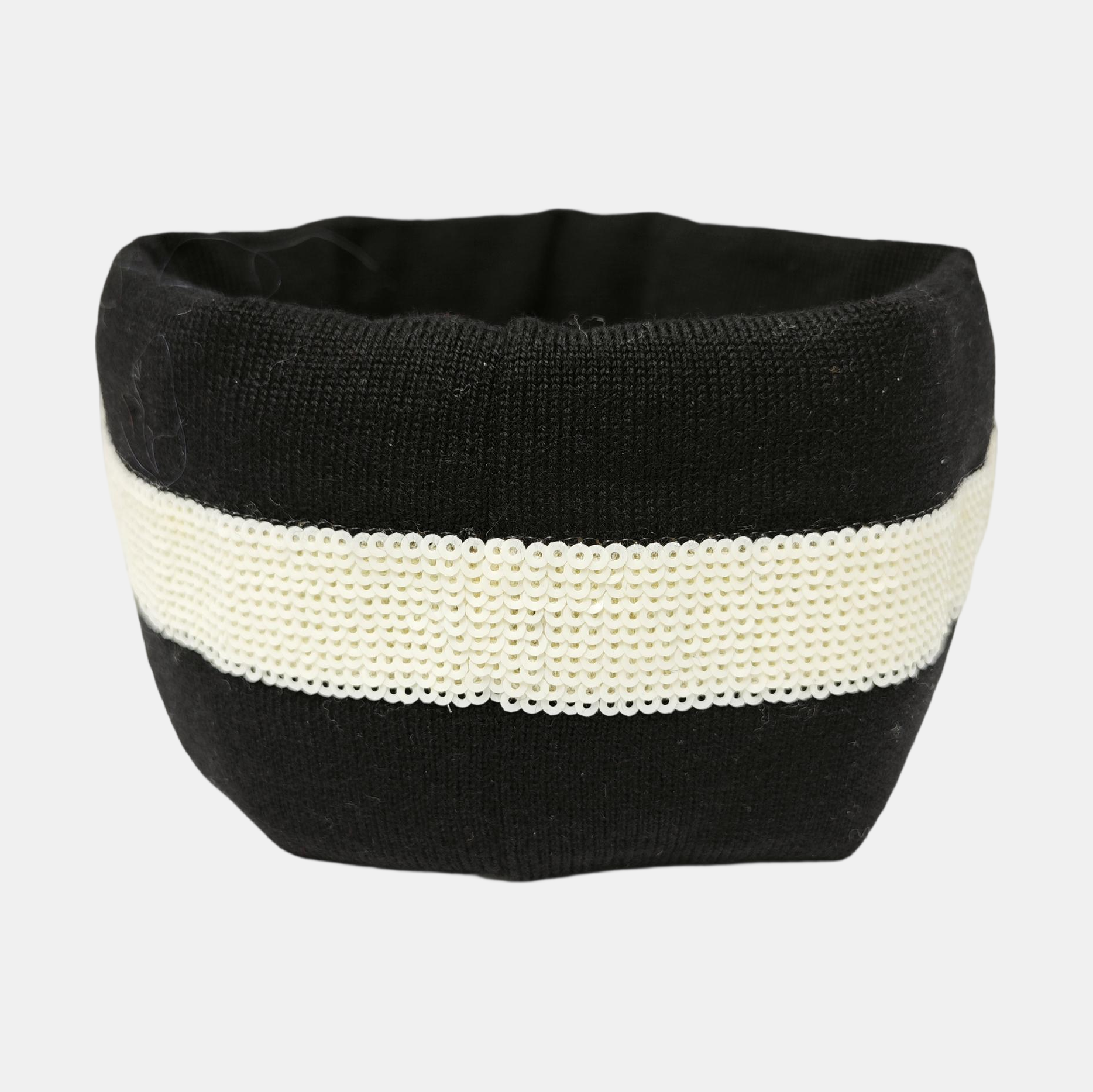 Wool Headband Black