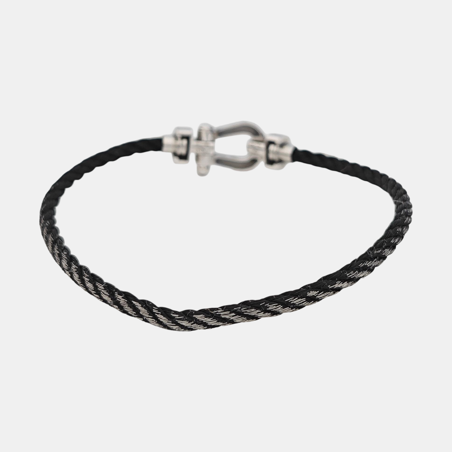 Force 10 Fabric Black Bracelet
