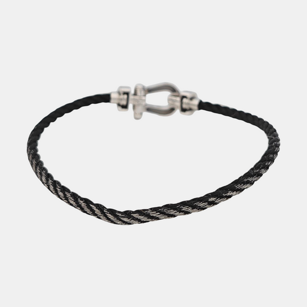 Force 10 Fabric Black Bracelet