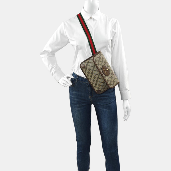 Neo Vintage Monogram Coated Canvas Beige