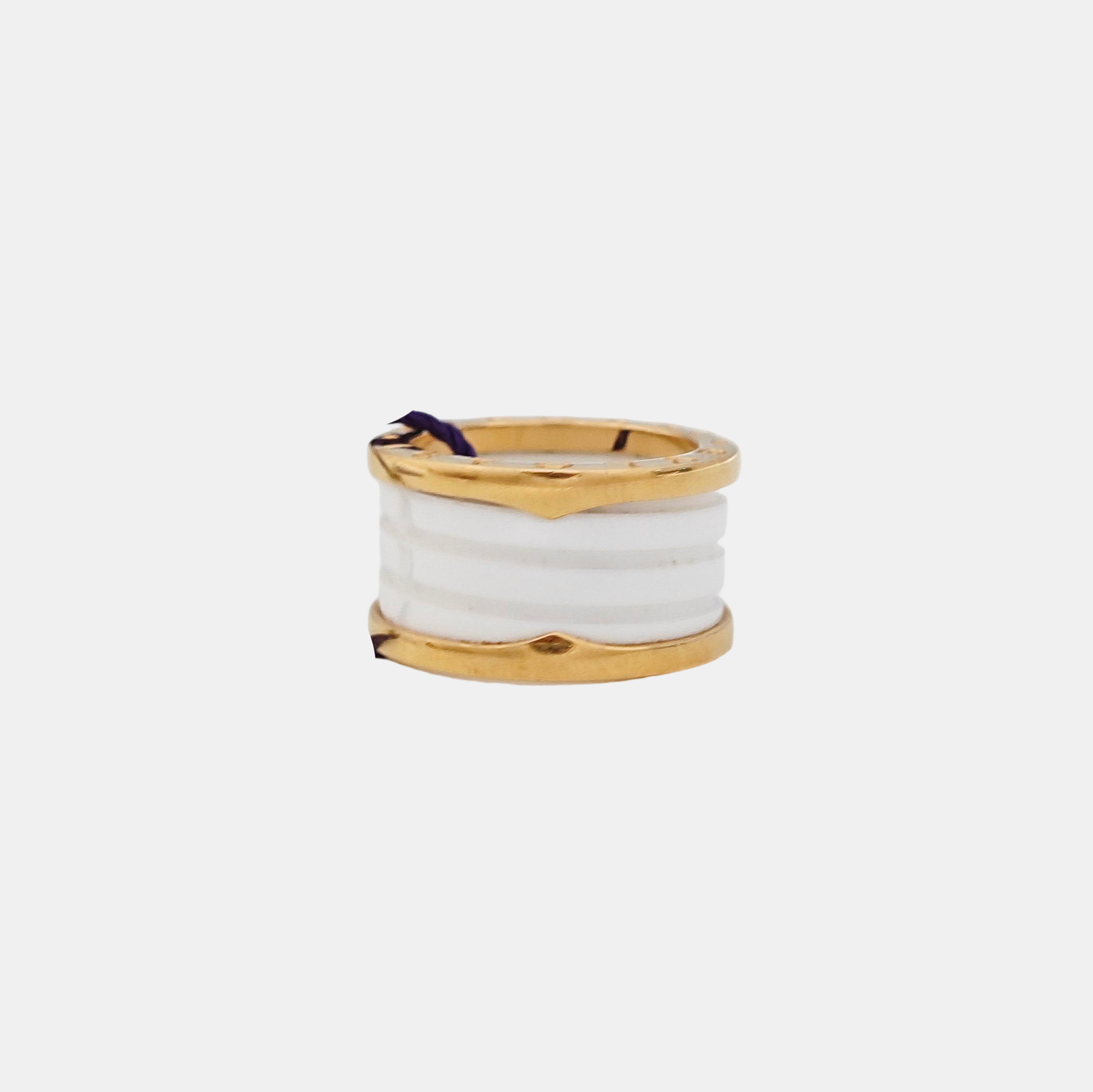B.ZERO1 18k Rose Gold Ring EU 52
