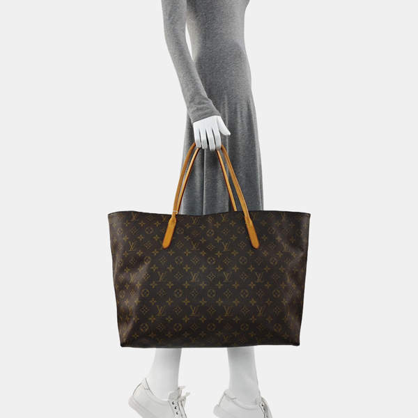 RASPAIL Monogram Coated Canvas Brown