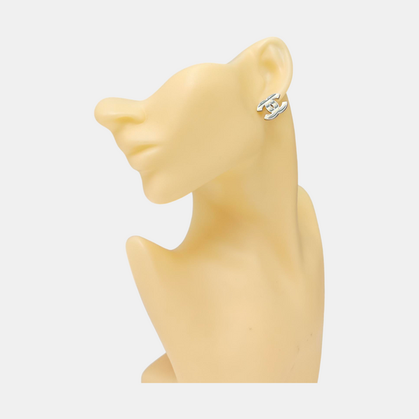Metal Multicolor Stud Earrings