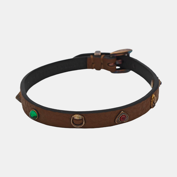 Leather Brown Bangle